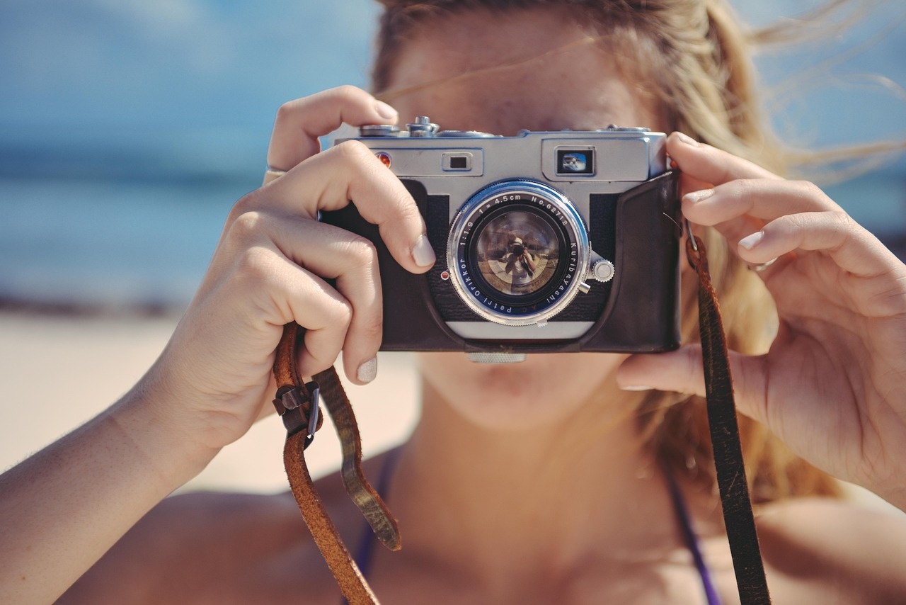 Example of correct camera settings in photography